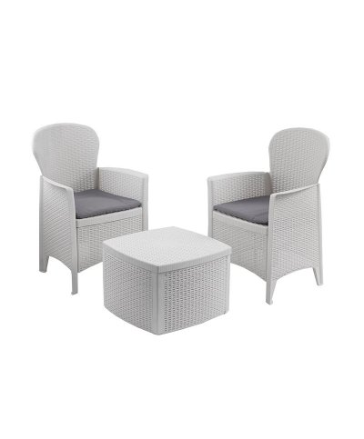Conjunto de jardim Tree branco