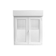 Janela pvc 100x100cm c/ estore (+17cm)