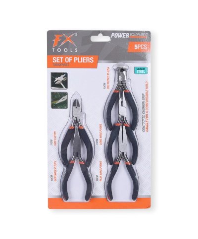Conjunto de 5 mini alicates