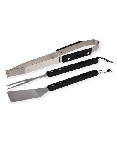 Conjunto de 3 pecas para barbecue