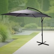 Guarda sol Banana 290cm antracite