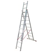 Escada alum.tripla deg.quadr.Socal ref.3010 3+3+3