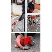 Mesa de trabalho retratil 120x120cm Rubi