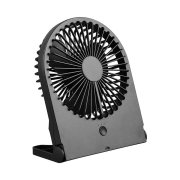 Ventoinha de mesa preta USB