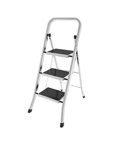 Escadote 3 degraus Factotum aluminio