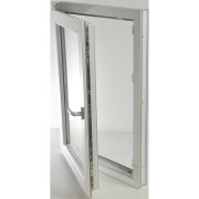 Janela pvc 100x80cm 1 folha esquerda