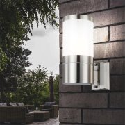 Aplique exterior Xeloo 32014 satinado E27 11W IP44