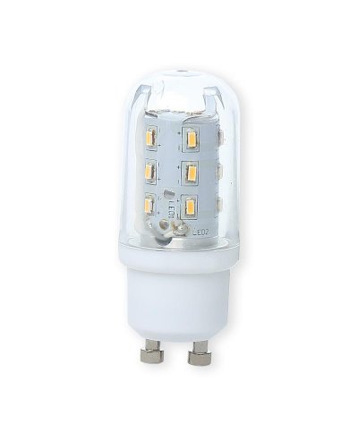 Lampada LED-clear plastic GU10 4w 400lm 3000k 2.5*6.1cm