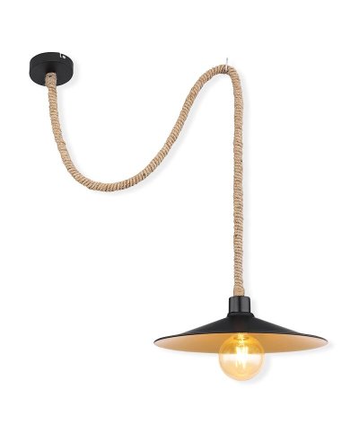 Suspensao diana 1XE27 Ø35cmx120cm 60W