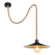 Suspensao diana 1XE27 Ø35cmx120cm 60W