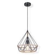 Suspensao ulleu 1XE27 Ø38cmx150cm 60W