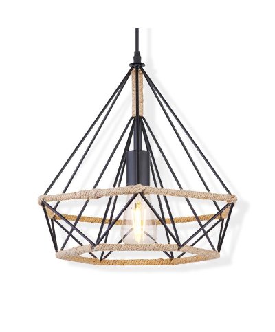 Suspensao ulleu 1XE27 Ø38cmx150cm 60W