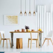 Suspensao fanni 4XE27 90cmxØ15cmx120cm 40W