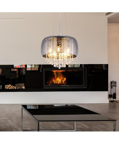 Suspensao kalla 5XE14 Ø35cmx120cm 25W