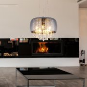 Suspensao kalla 5XE14 Ø35cmx120cm 25W