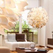 Suspensao nala redonda 1XE27 Ø40cmx130cm 60W