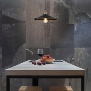 Suspensao em metal knud 1XE27 Ø36cmx120cm 60W