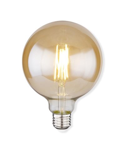 Lampada led ambar 7W E27 700lm 2700K Ø12.5cmx17.5cm