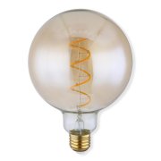 Lampada led ambar 4.5W E27 200lm 1800K Ø12.5cmx17.5cm dim.