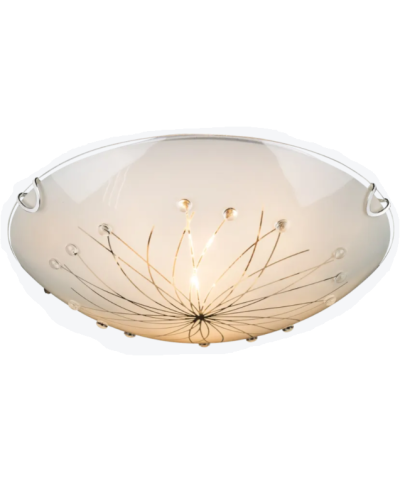 Plafon Vidro Calimero 40402-2 redondo opal decor Ø30cm