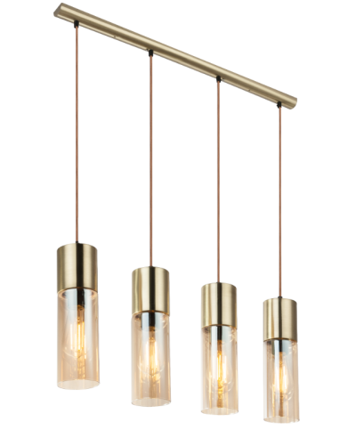 Suspensao Annika 4xE27 gold