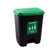 Balde com pedal 15Lt Ecoponto vidro