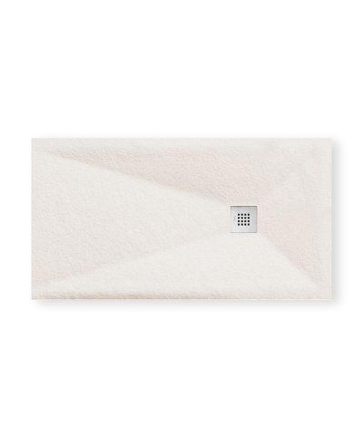 Base chuv. Casa Alves Cubo pedra branco 190x80