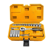 Jogo de chaves com roquete (20 pecas) 1/4