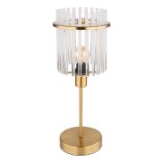 Candeeiro de mesa GORLEY dourado 1xE14