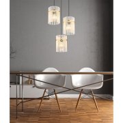 Suspensao GORLEY gold matt 3xE27