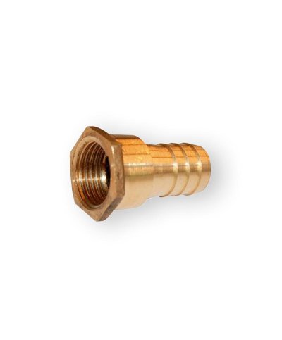 Canhao latao femea p/ plastico 3/8