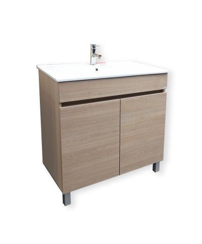 Conjunto movel + lavatorio Luup hera 80cm