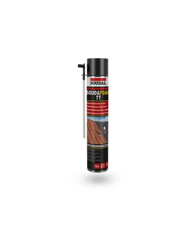 Espuma PU Telhas 750ml manual cinza