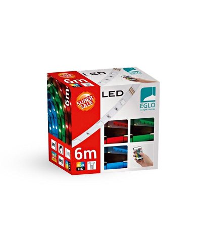 Fita led 6m RGB Eglo 13533