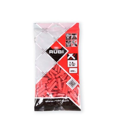 Bolsa 500 cunhas plasticas Rubi 02950
