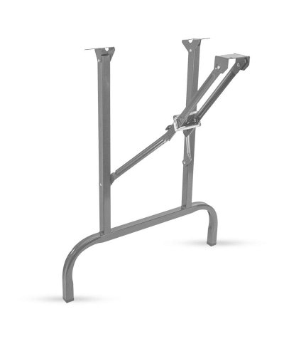 Par pernas de mesa 63x72cm cinza
