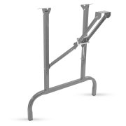 Par pernas de mesa 63x72cm cinza