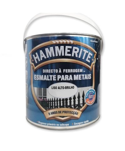 Hammerite dualtech liso alto brilho branco 2,5 lt 042-00
