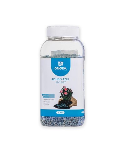 Adubo azul origem terra frasco 1kg
