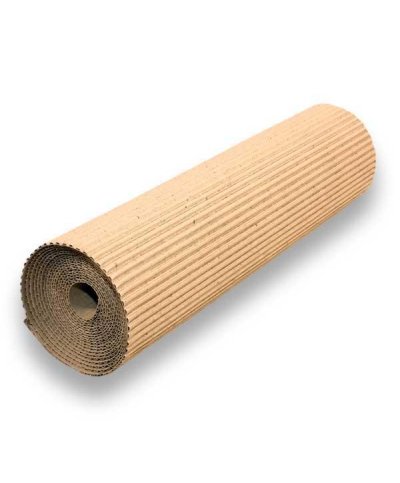 Mini rolo de cartao canelado 1x10m