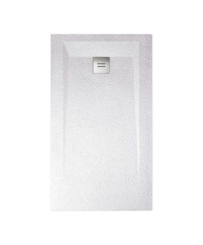 Base duche branca Sanitana Rocks 150x80