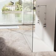 Base duche branca Sanitana Rocks 180x80