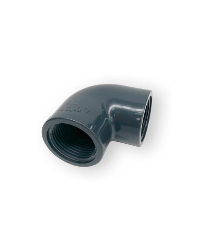 Joelho roscar pvc-u 90º f/f 1" 01736