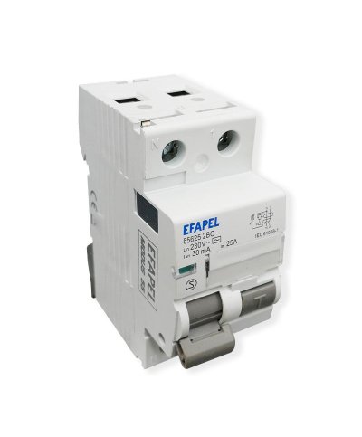 Interruptor dif. 2P-30MA-AC-25A