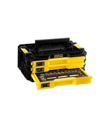 Conjunto de gavetas 126 ferramentas Stanley