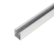 Calha lateral p/ estore branco 1300mm c/ pelucia