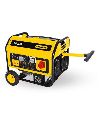 Gerador Stanley SG7500 7500W Monofásico e Trifásico com Arranque Elétrico