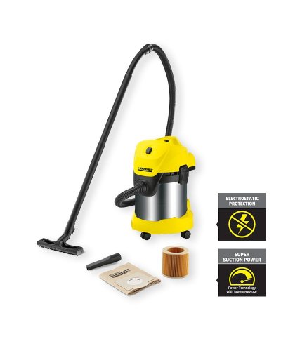 Aspirador Karcher 1.0Kw liq/sol wd 3 Premium 17lt