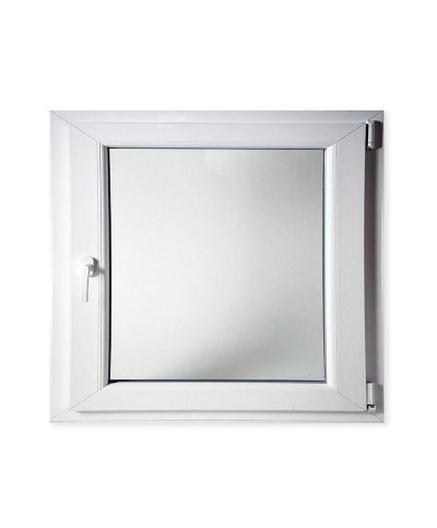 Janela pvc 58x58cm 1 folha esquerda
