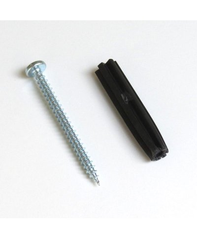 Parafuso CQ + bucha plástica (30un)